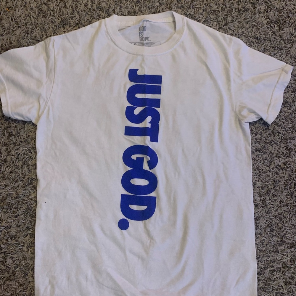 GOD IS DOPE Shirt, Size S, BRAND NEW NEVER WORN